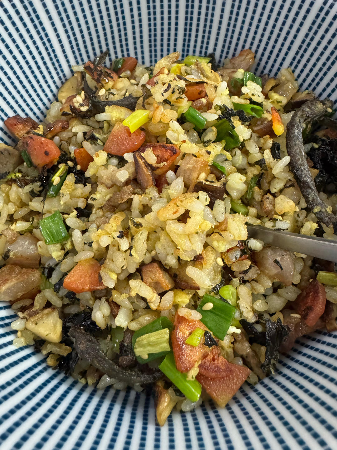 一定试试的！紫菜炒饭