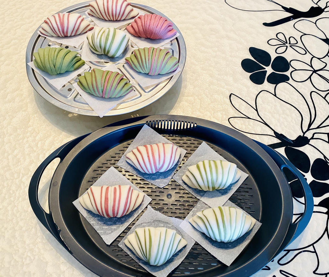 彩色贝壳馒头 *花儿馒头94