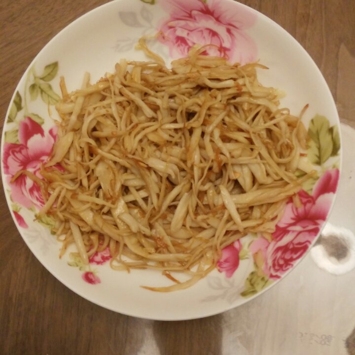 干煸手撕杏鲍菇