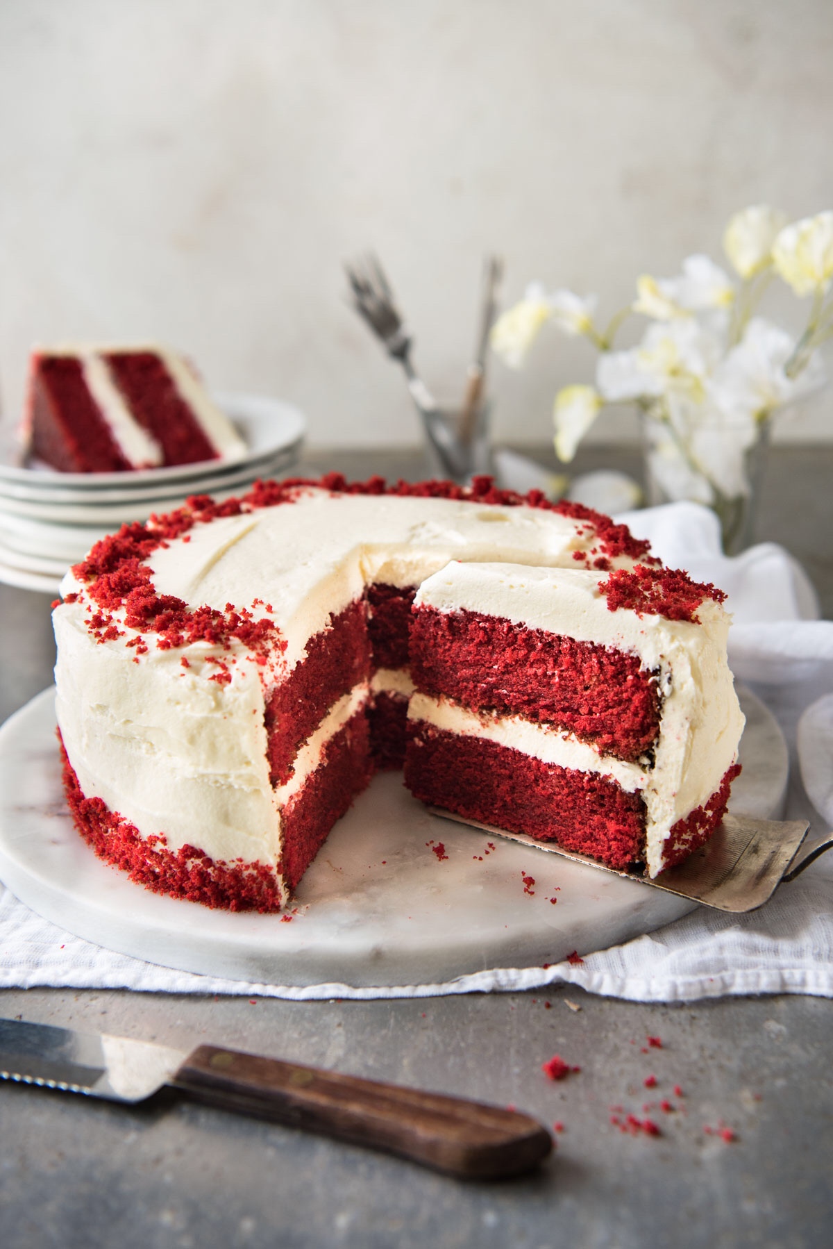 红丝绒蛋糕Red Velvet Cake的做法