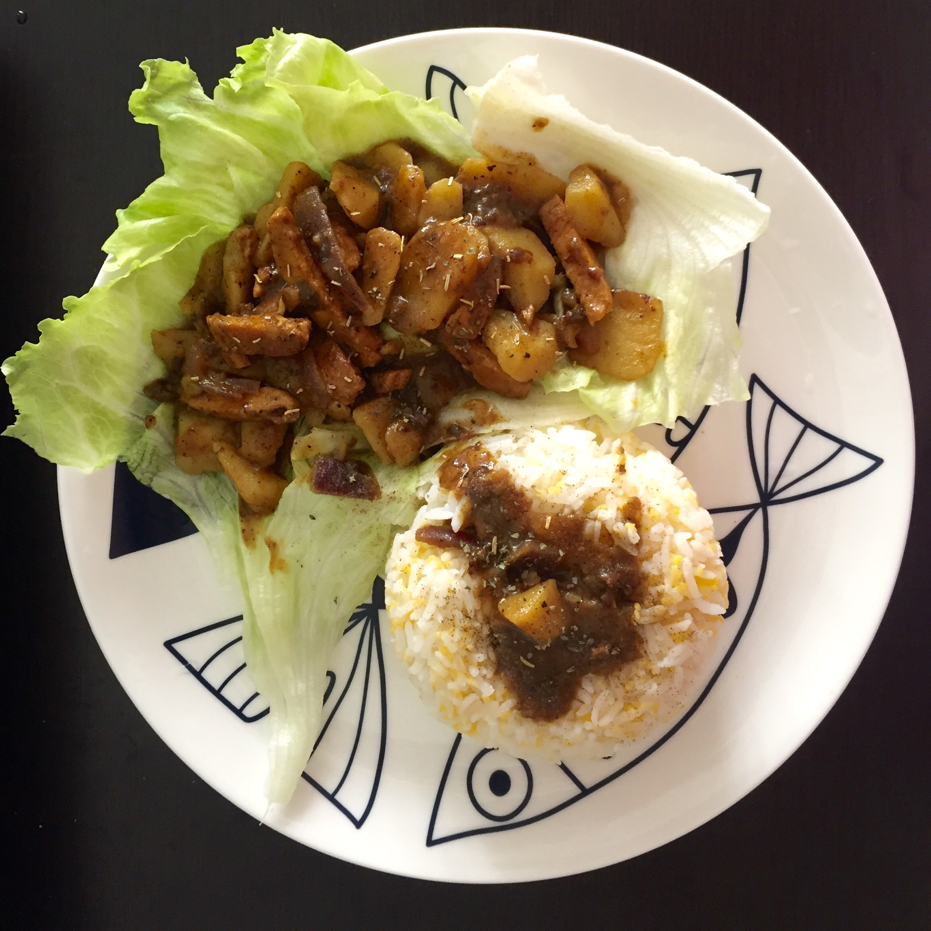 美味咖喱鸡饭