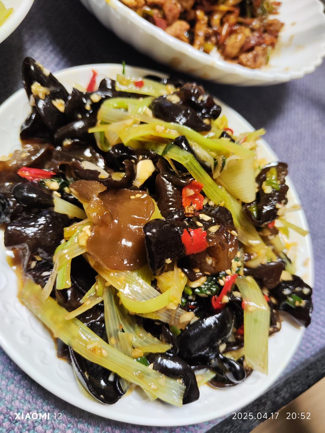凉拌爽脆木耳