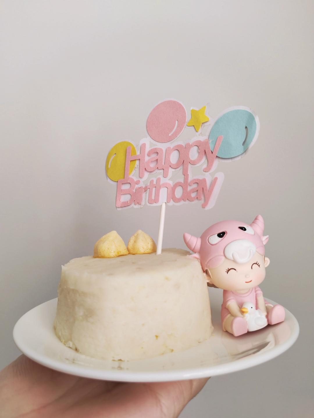 无糖无奶油宝宝生日蛋糕