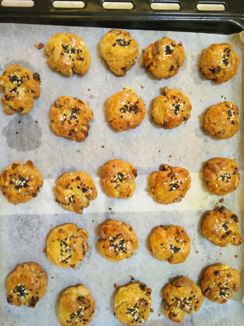 葡萄干花生酥（低油低糖版）