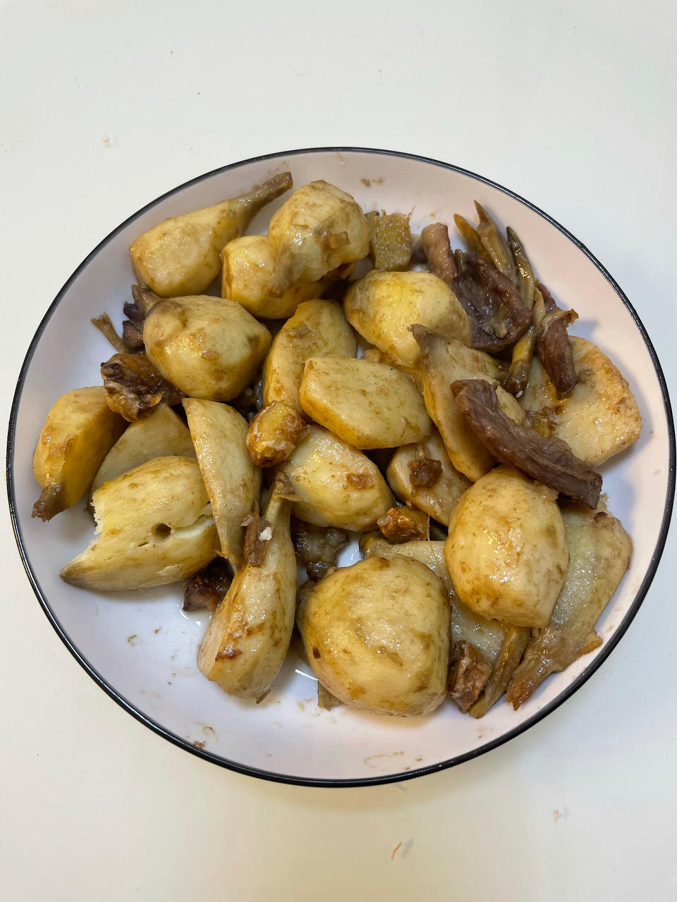 好吃简单的茨菇烧牛肉
