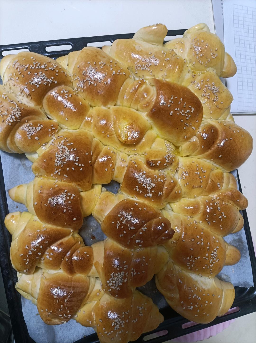 牛奶面包卷-超级软