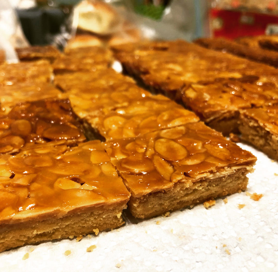 法式焦糖杏仁酥饼【果子学校减糖版适用28*28烤盘】