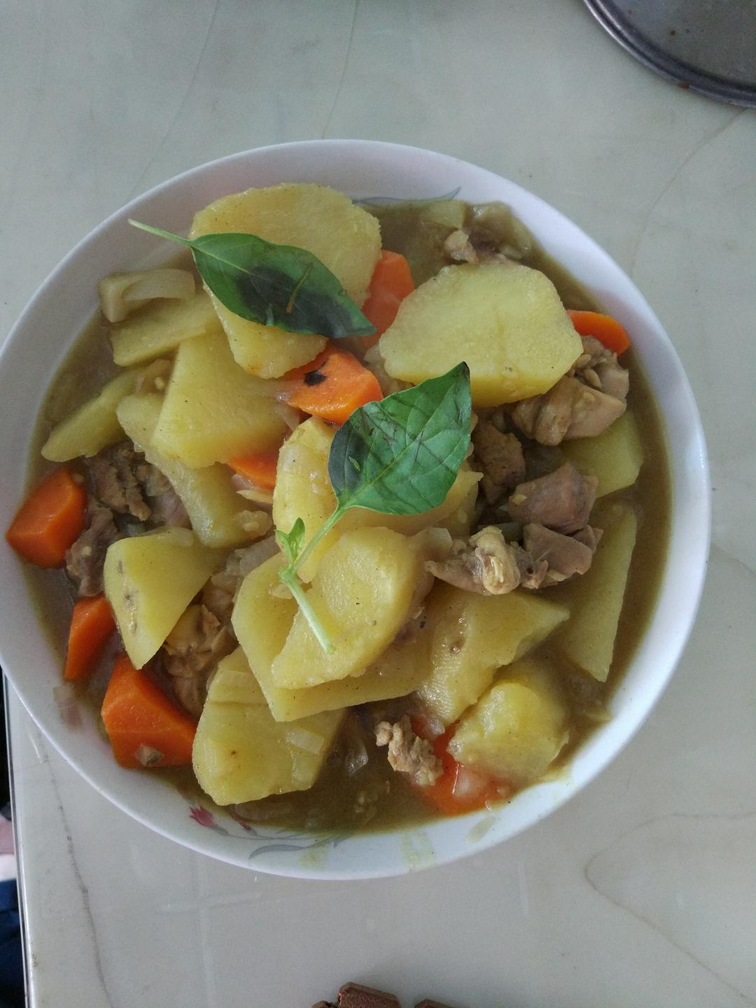 咖喱鸡块