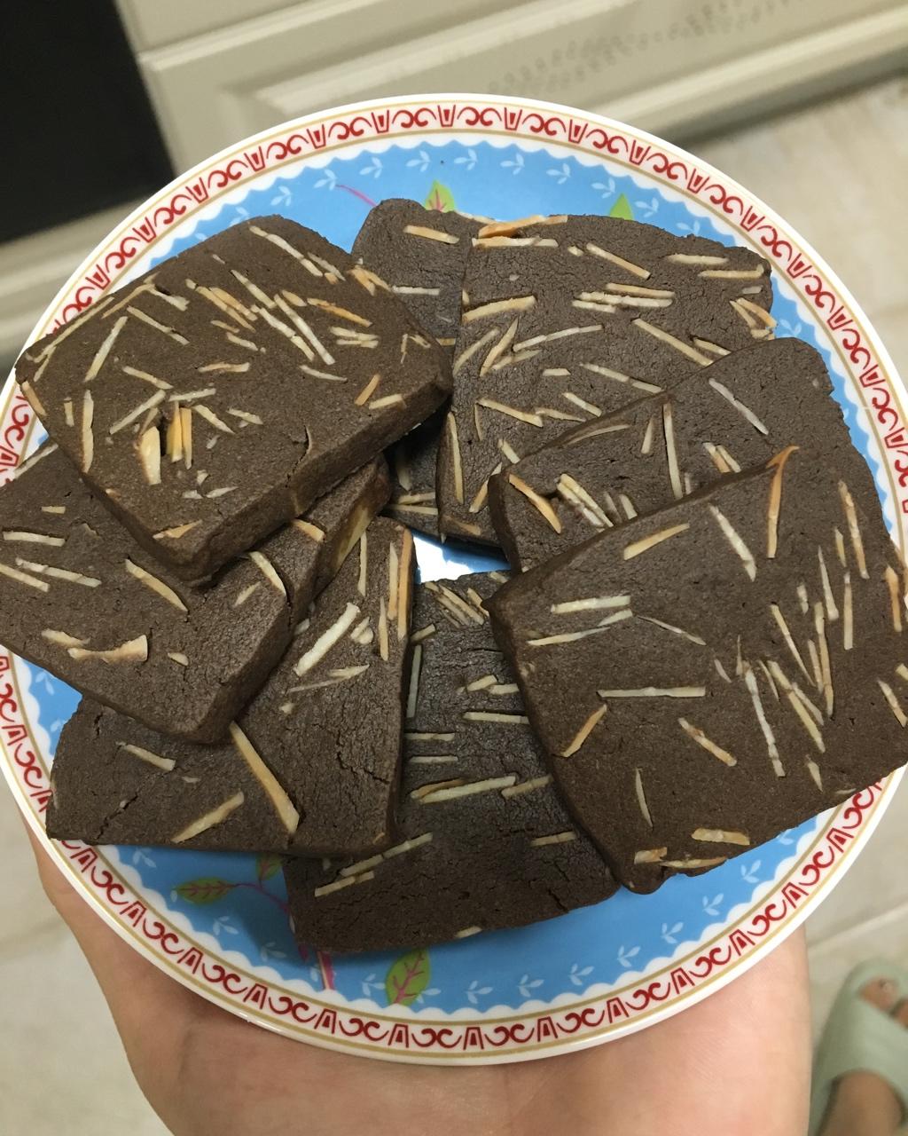 可可杏仁饼干（超详细）