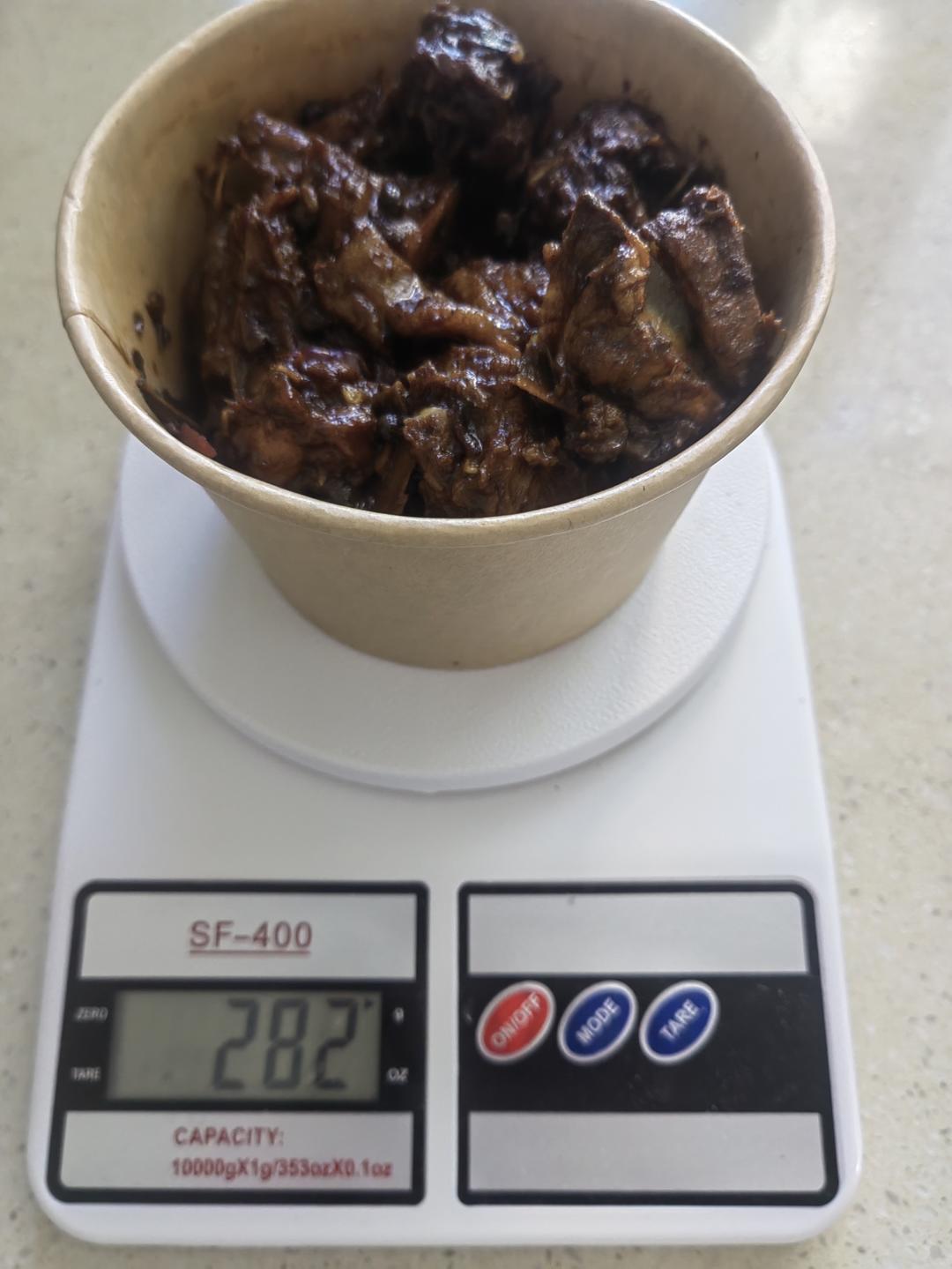 甜辣鸡架