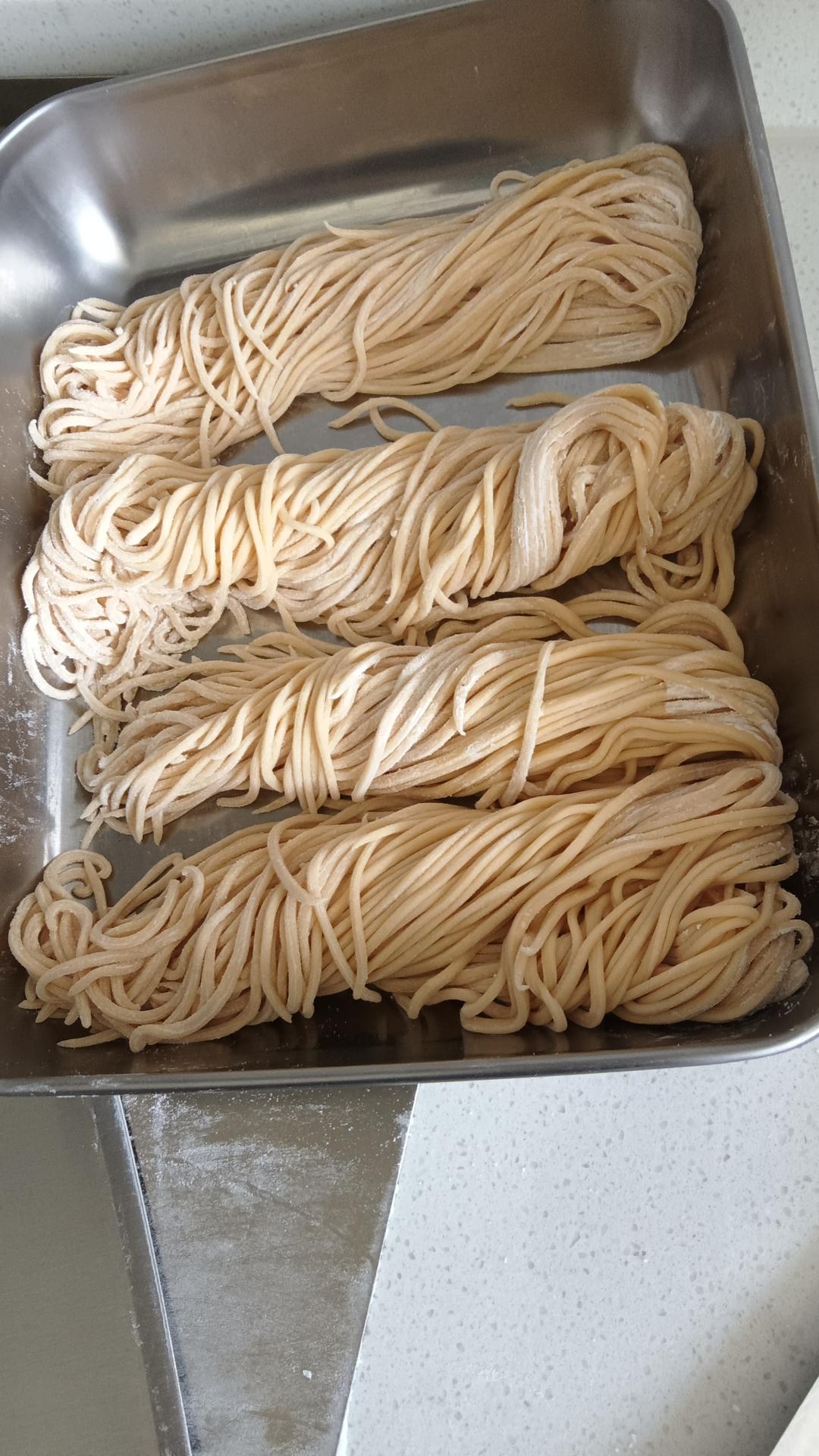 自制营养手工【菠菜面条】