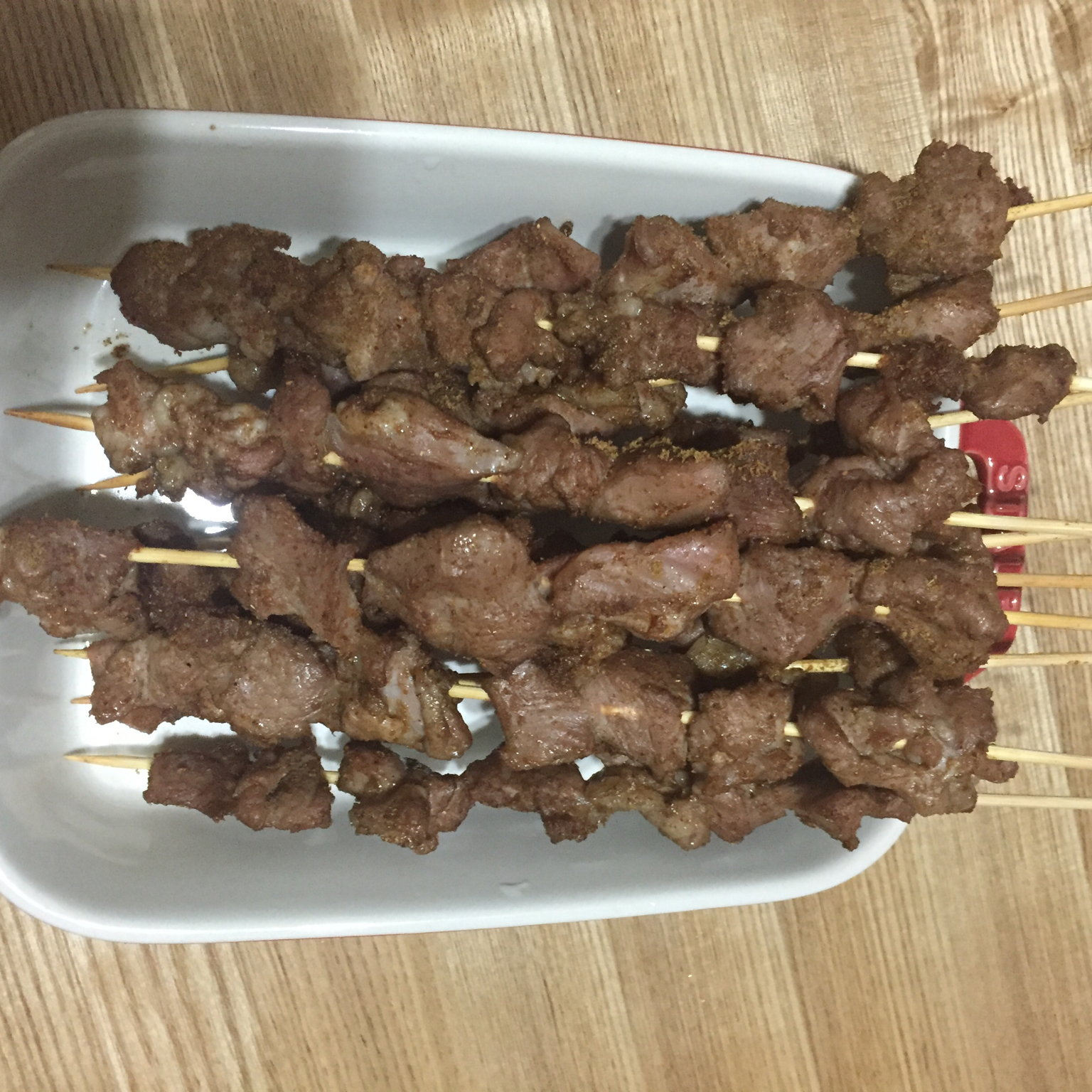 烤箱版羊肉串（简易版）