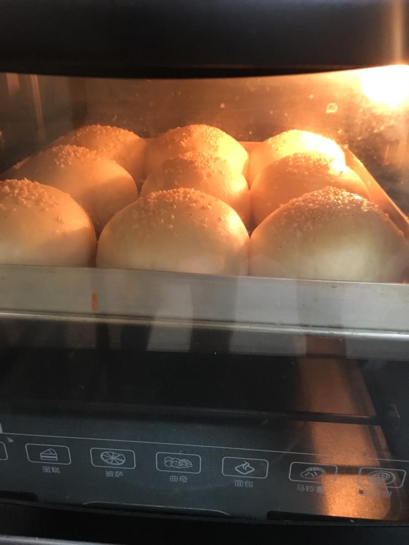 汉堡小餐包-冷藏中种法（松软好吃）