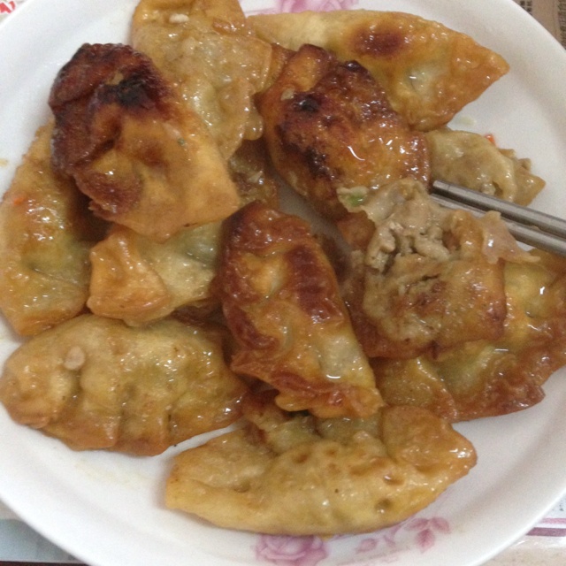脆底煎饺