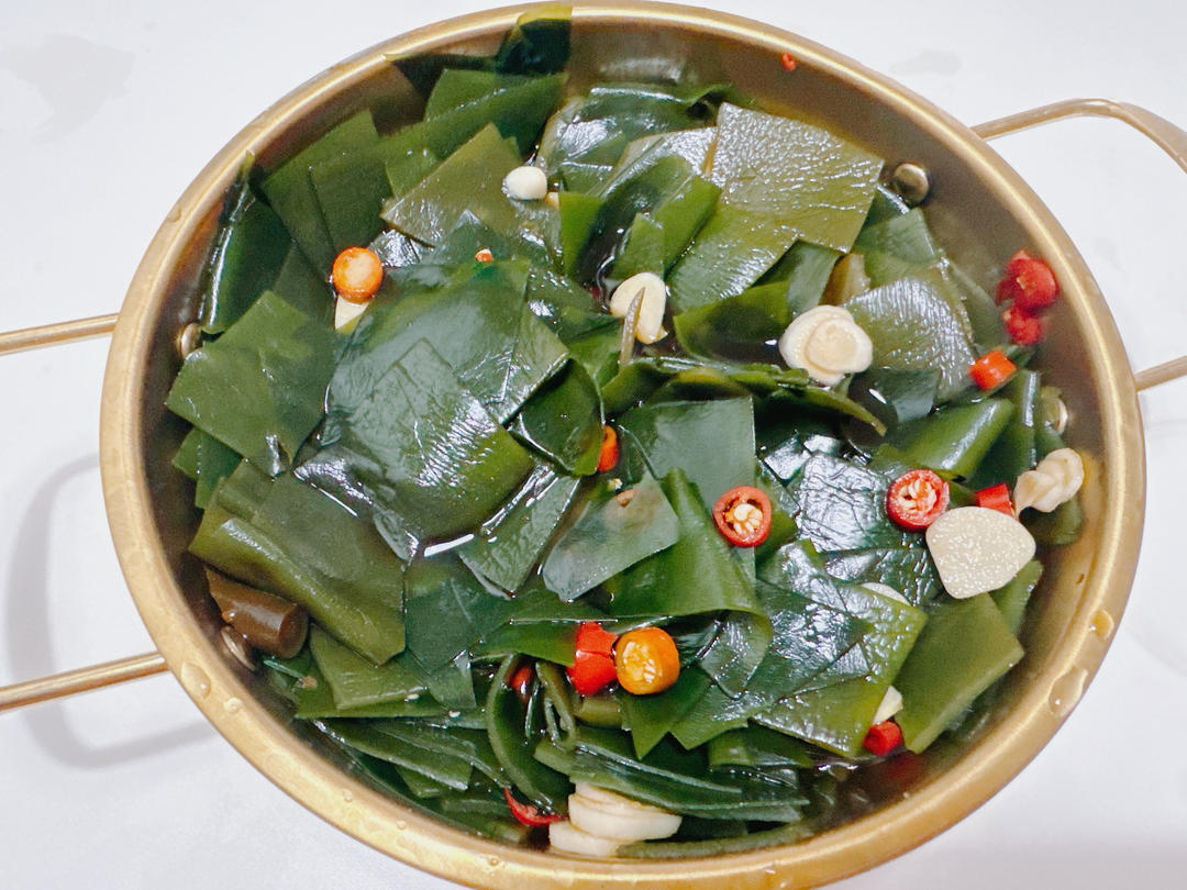海边人家的酸辣海带片