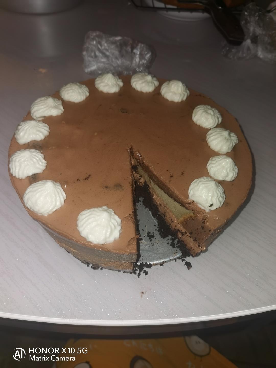 8寸巧克力慕斯蛋糕