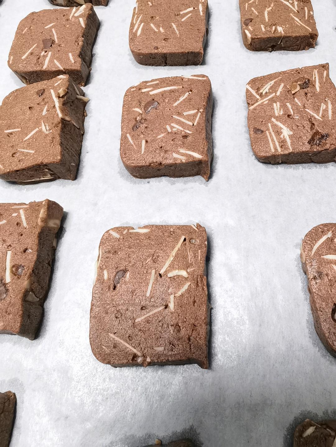 巧克力杏仁曲奇