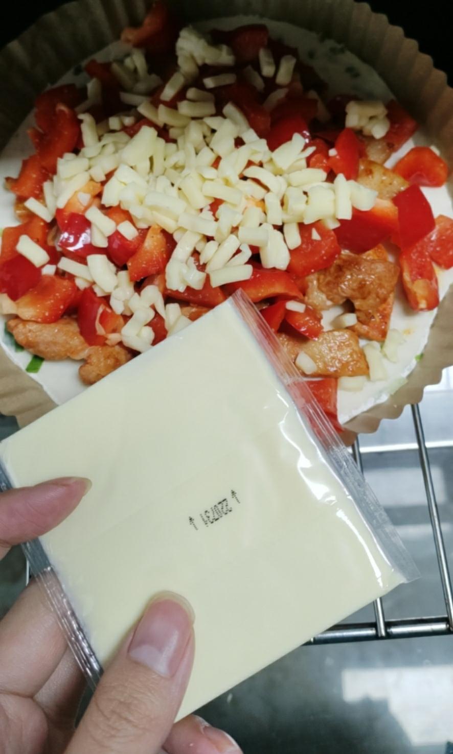 手抓饼披萨