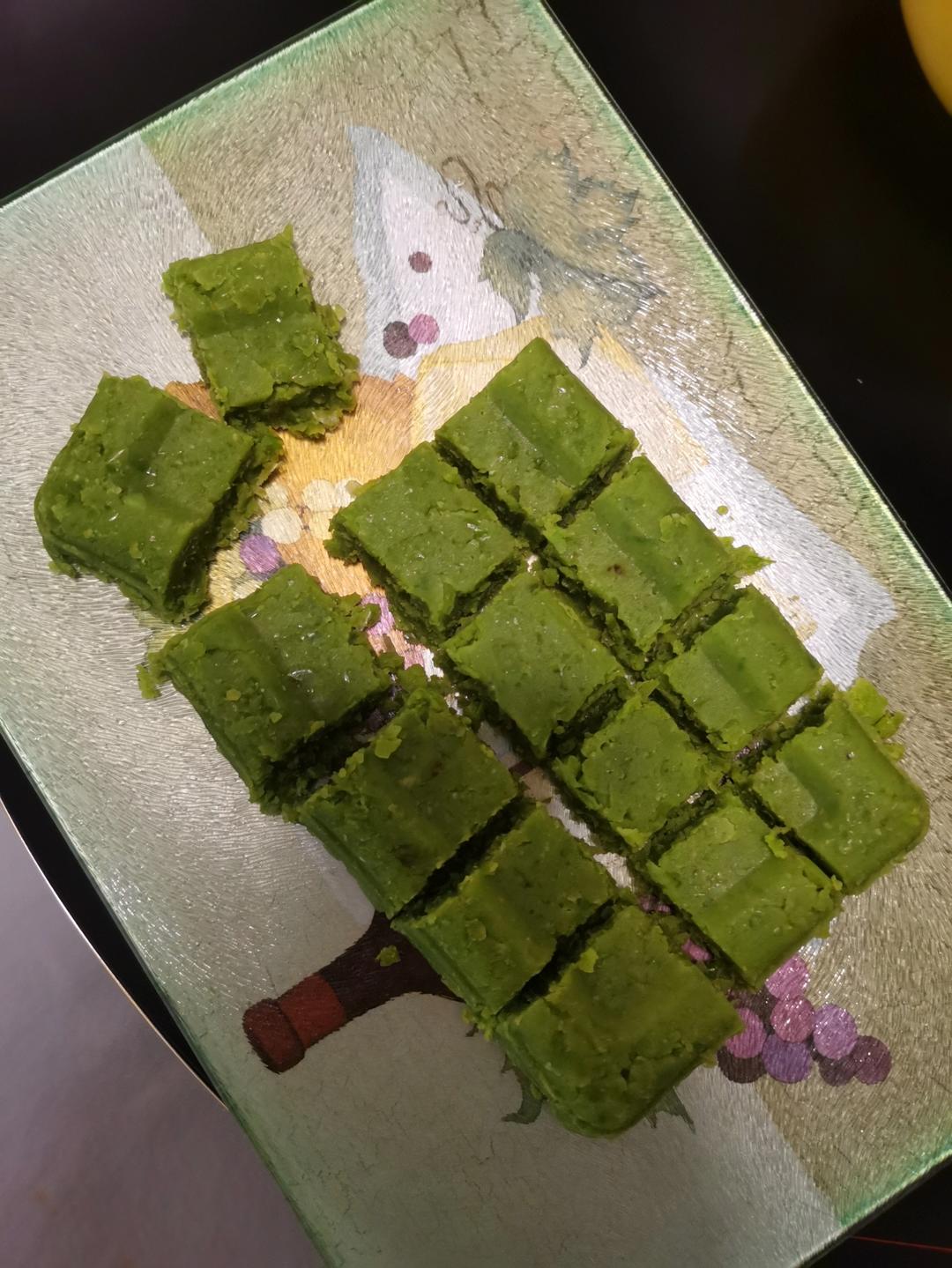 清新养颜，好吃零添加的豌豆糕