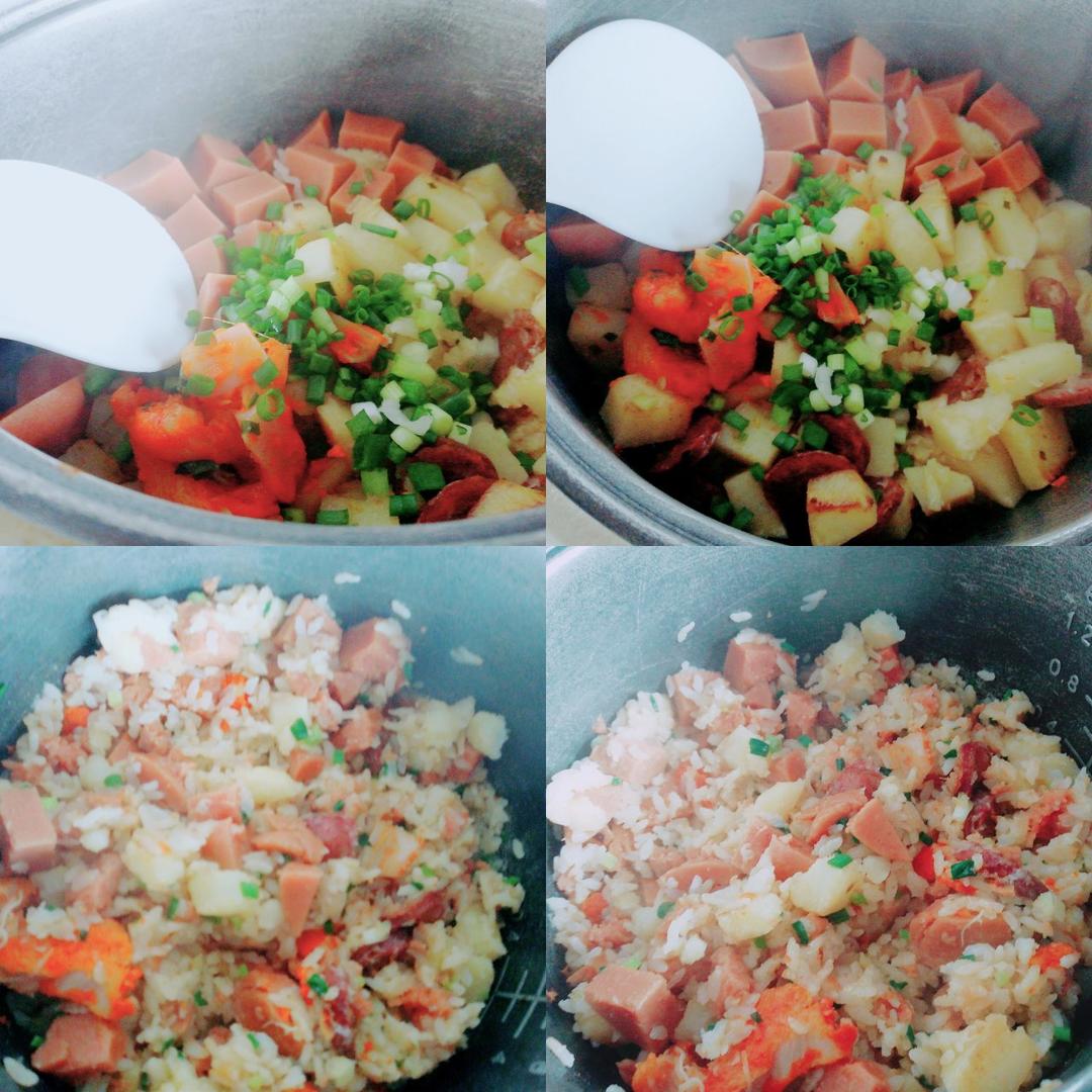 土豆焖饭（电饭锅版）