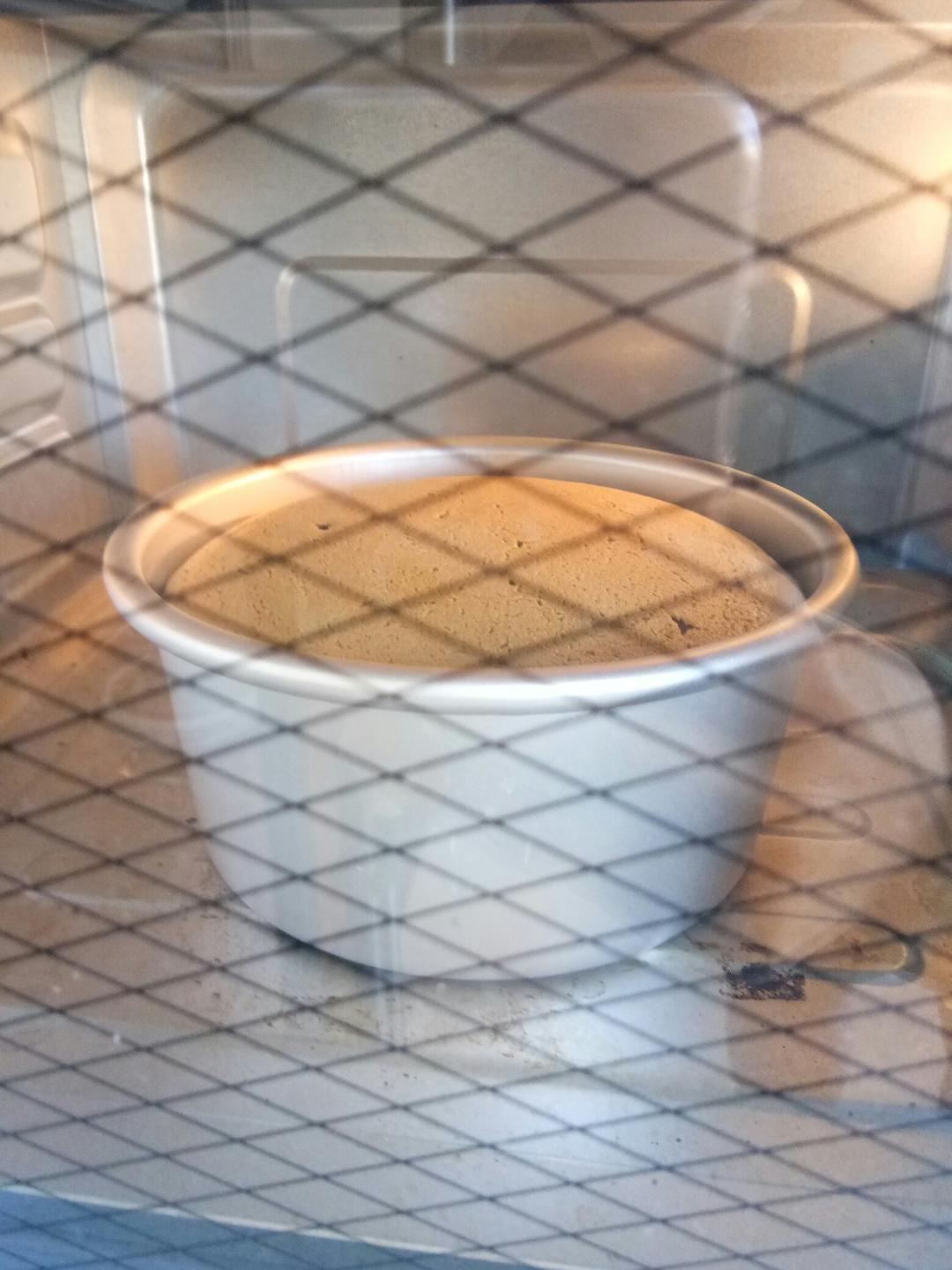 六寸抹茶戚风蛋糕