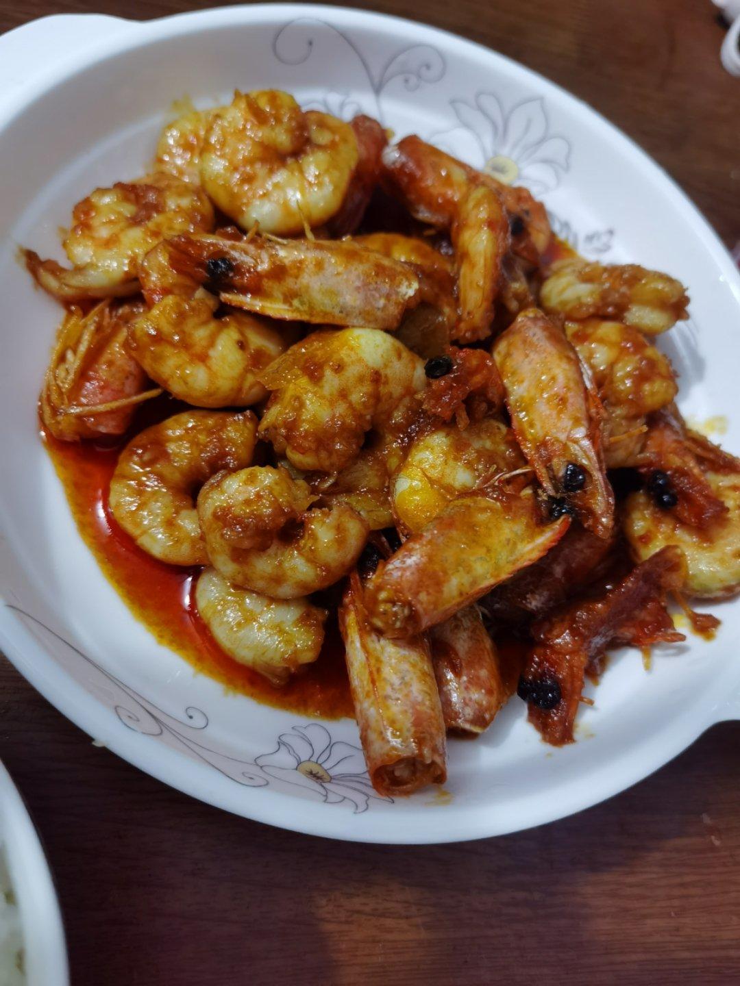 茄汁大虾仁🍤