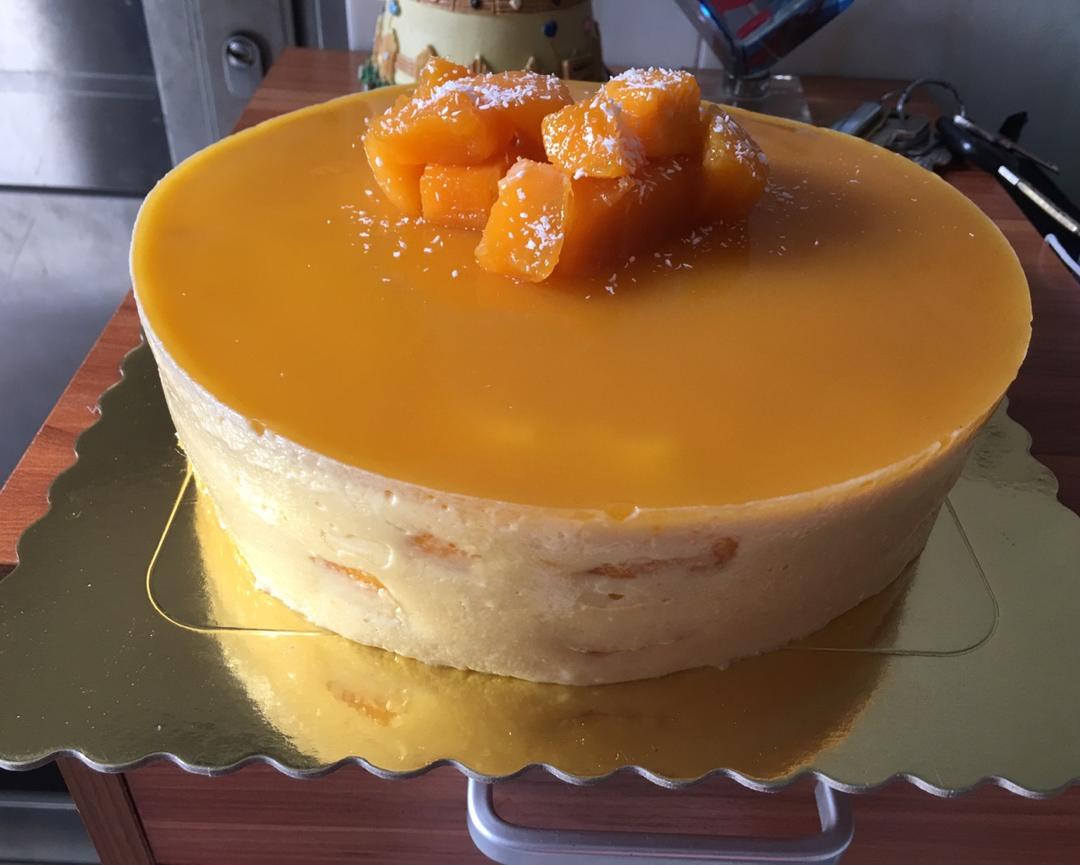 芒果慕斯蛋糕🍰（8寸）