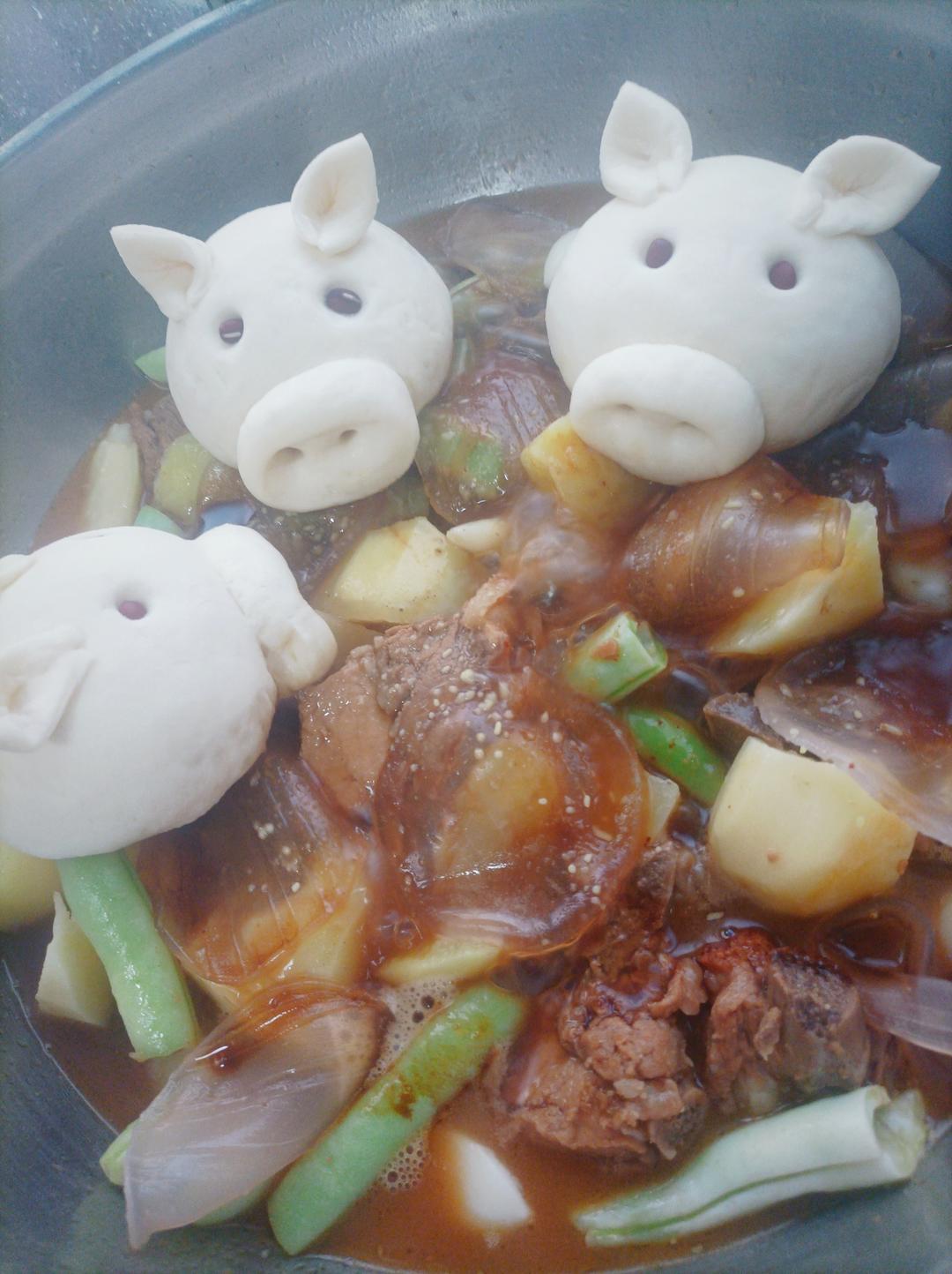 小猪盖被