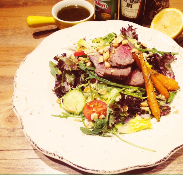 【终极烹饪课程】辣味牛肉沙拉