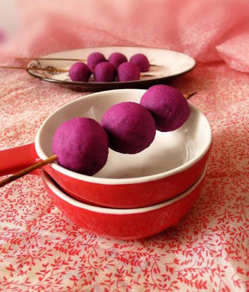 香烤奶香紫薯的做法