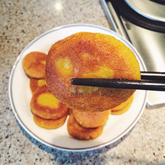糯米南瓜饼