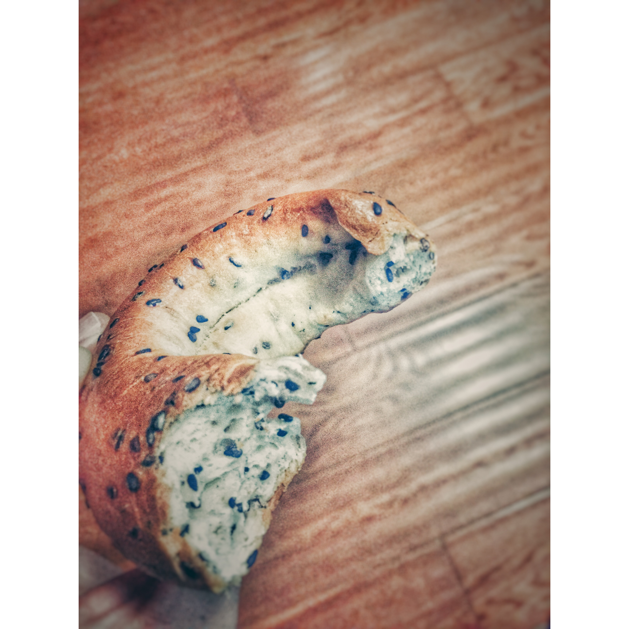 黑芝麻全麦贝果