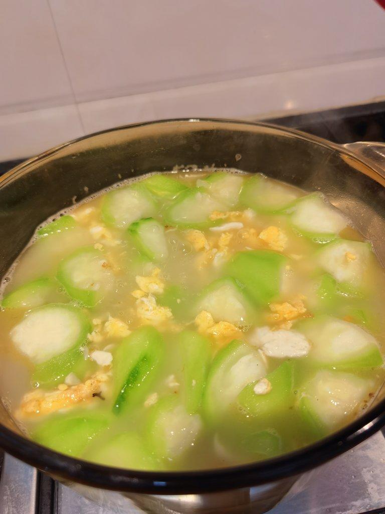 丝瓜鸡蛋汤