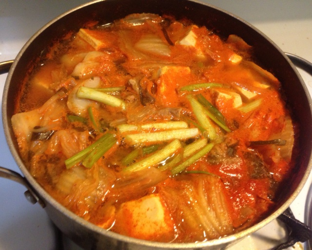 韩式泡菜豆腐汤