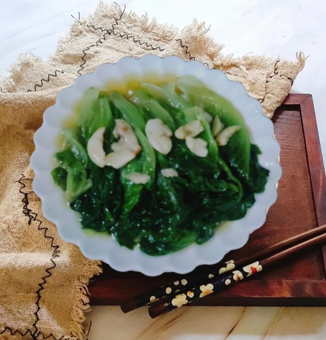 捞汁蚝油生菜～