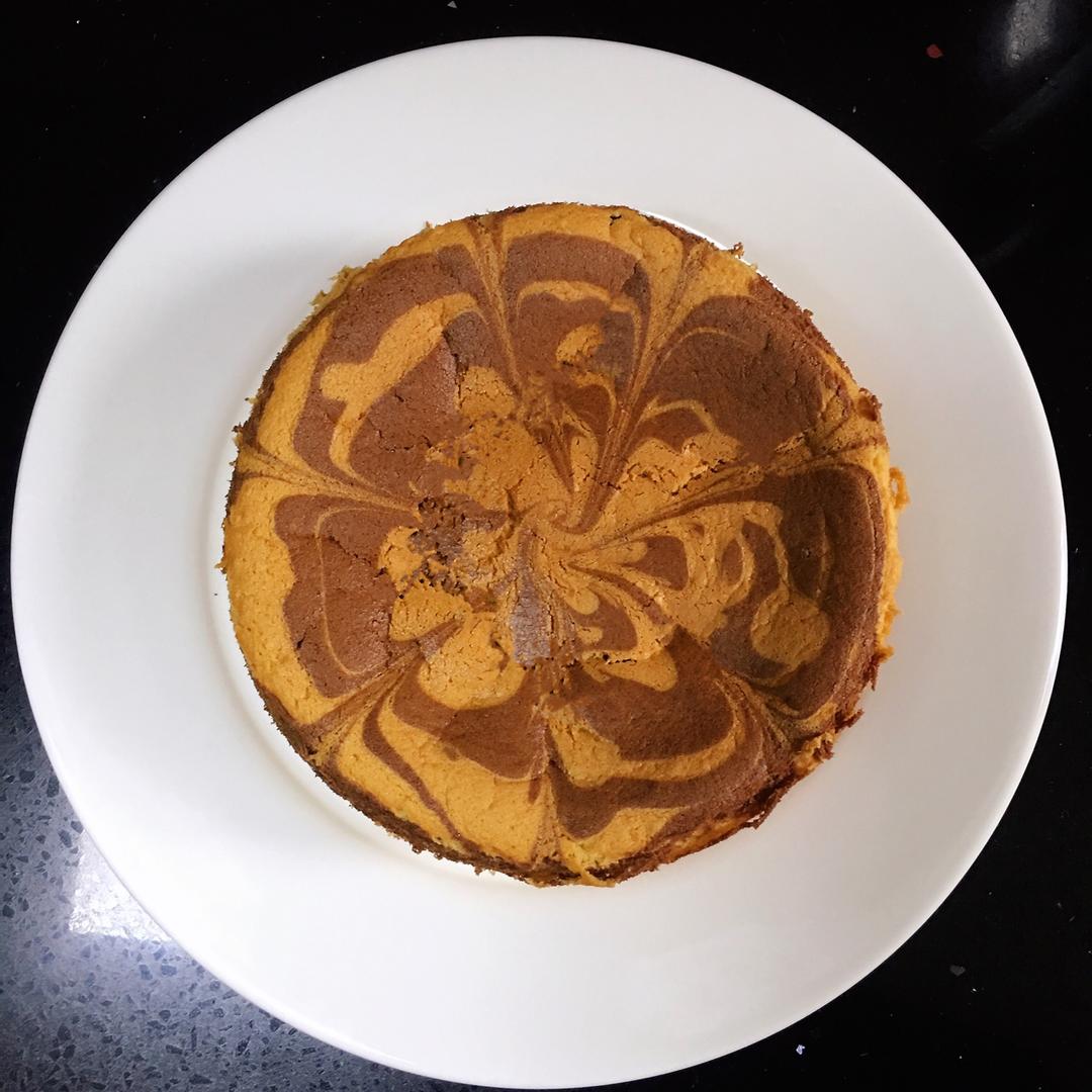 斑马纹戚风蛋糕