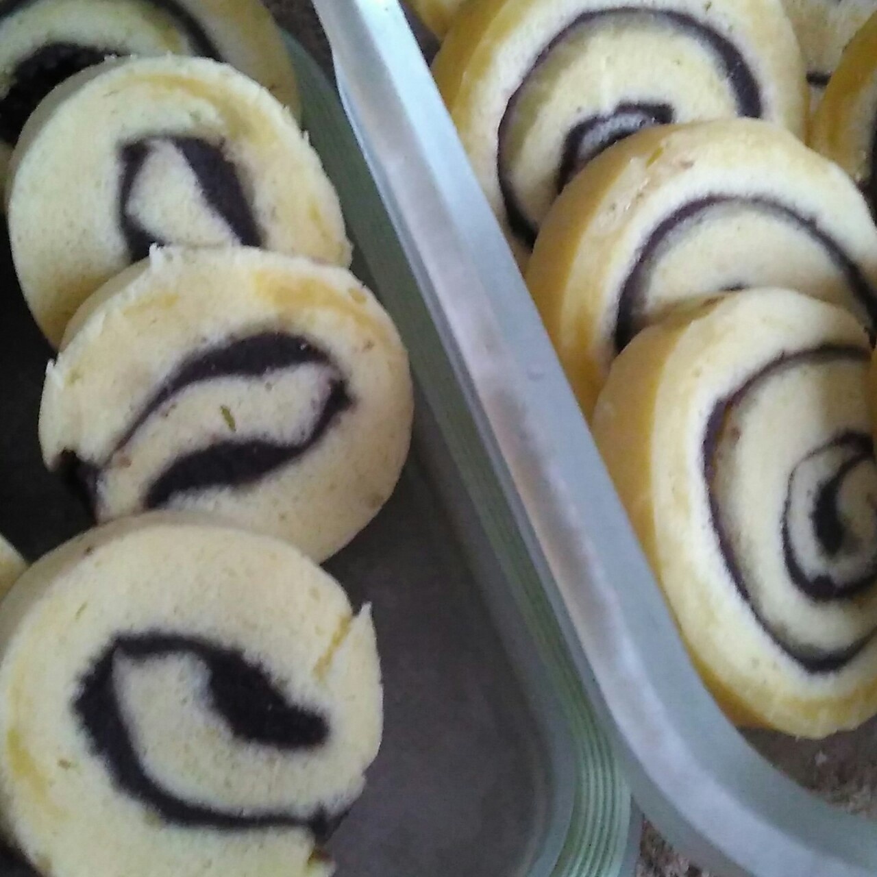 不用烤箱做烘焙【微波炉蛋糕卷】