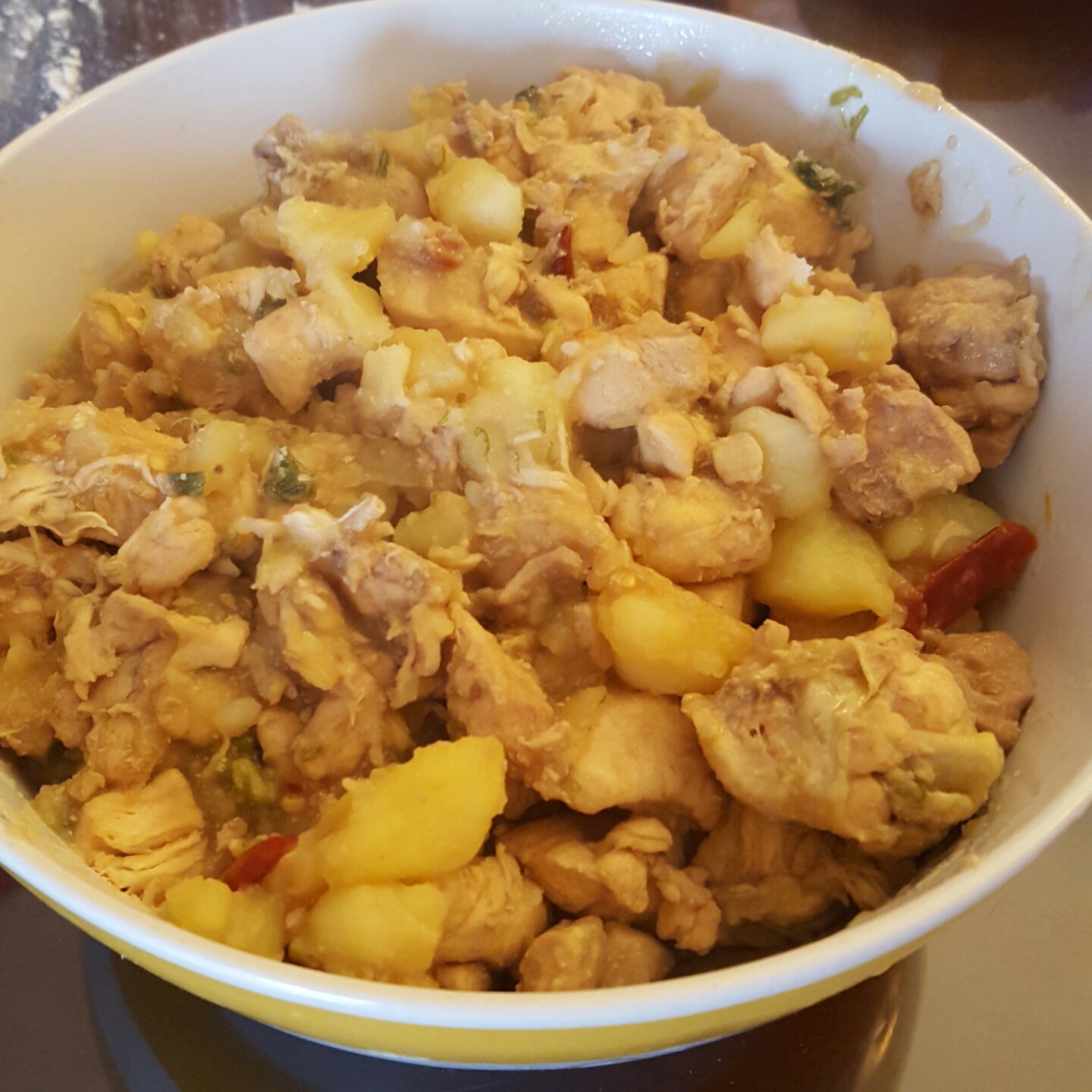 土豆炖鸡块