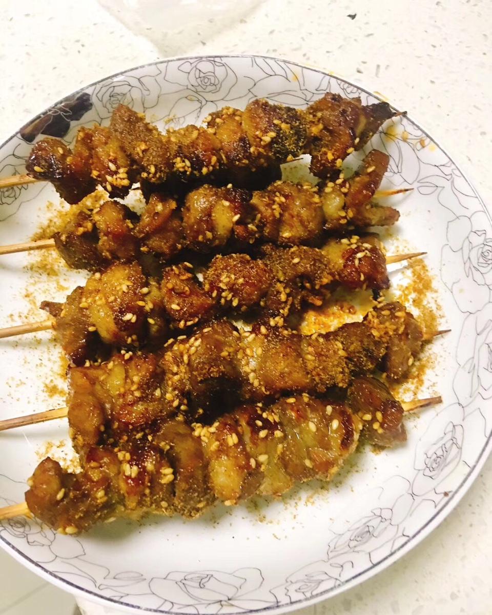 烤羊肉串/孜然羊肉/烤羊排 (烤箱/空气炸锅版)