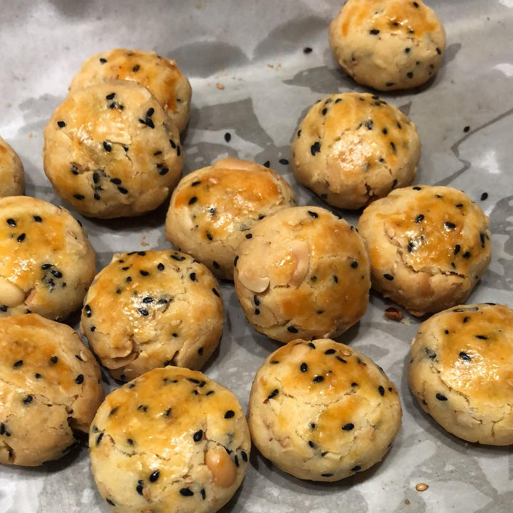 ㊙️酥到掉渣渣❗️一次就成功的花生芝麻酥