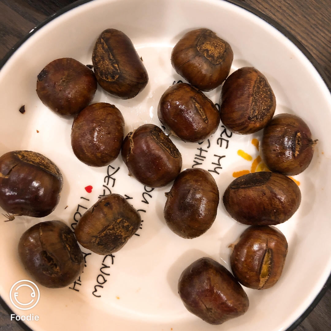 新手零失败烤栗子