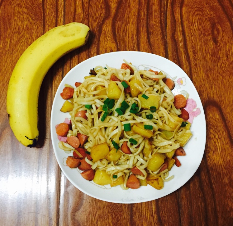 土豆焖面
