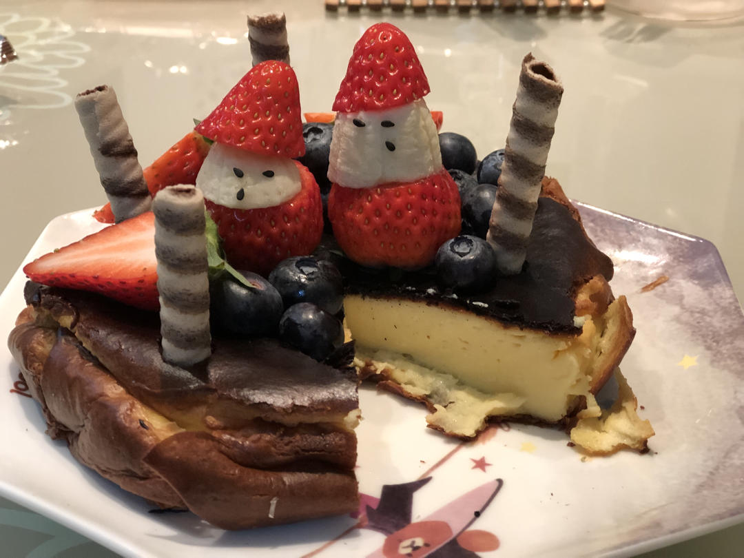 巴斯克芝士蛋糕『最简单的蛋糕』零失败🔥芝士控