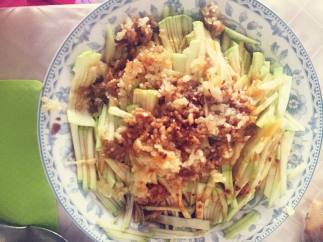 油泼西葫（茭瓜）