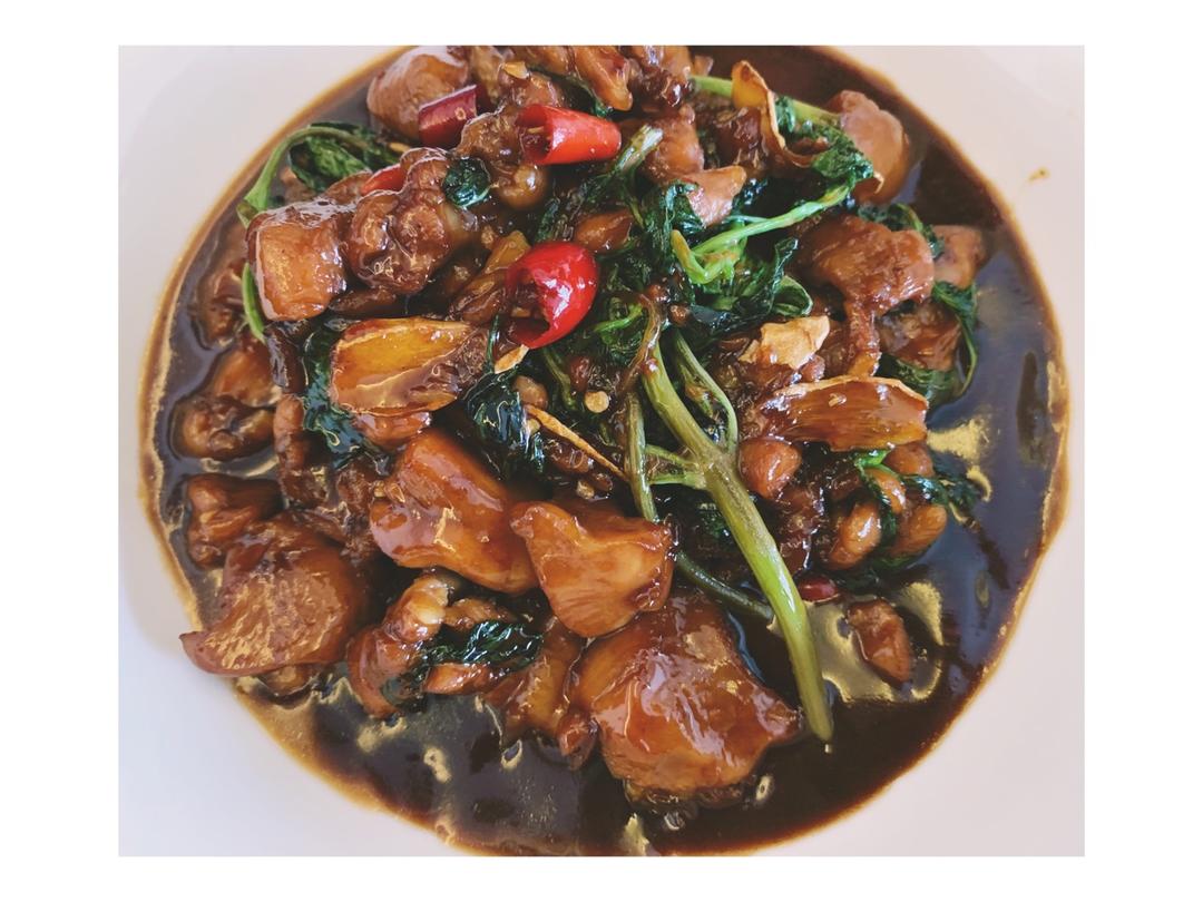台式三杯鸡