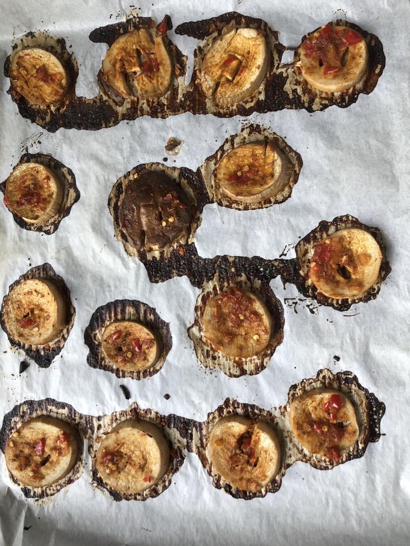 简单快手烤箱烤杏鲍菇