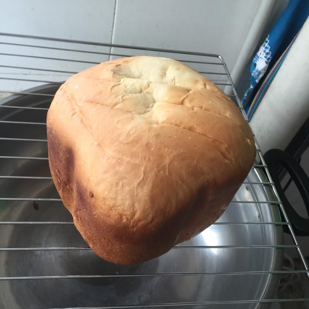 超级好吃的原味面包（面包机版）