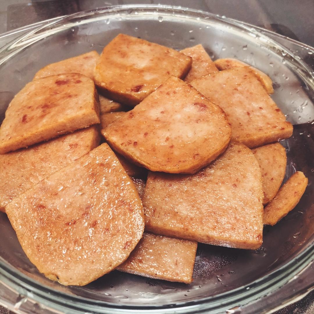香煎午餐肉
