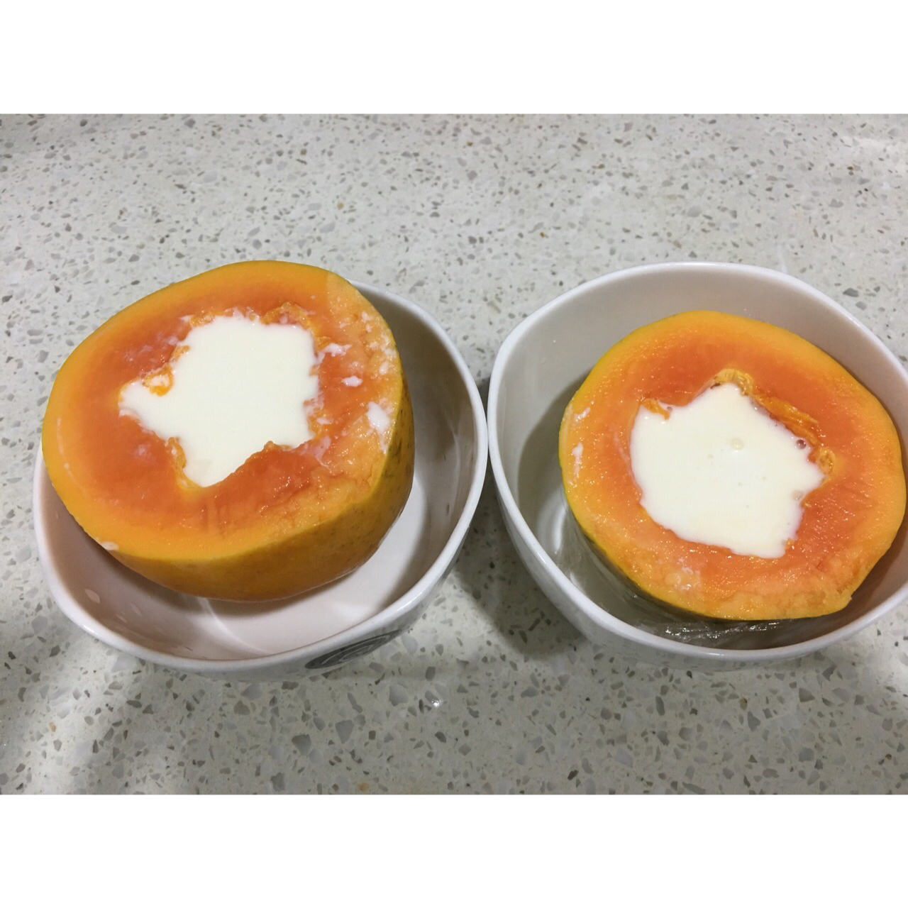 木瓜椰奶冻