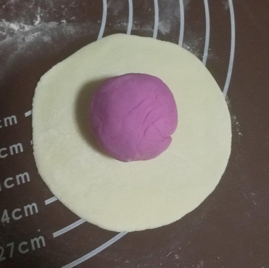 紫薯开花馒头